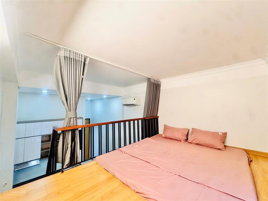 Căn hộ 1pn ban công full đồ  máy giặt riêng ngay ngã tư xuân la  võ chí công đảm bảo pccc