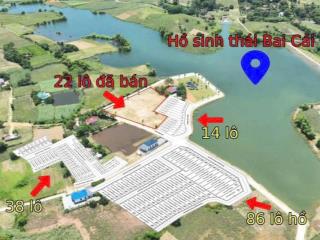 Bán đất view hồ sinh thái, đón sóng đường quốc lộ 217b rộng 42 m giá từ 165 triệu/ suất