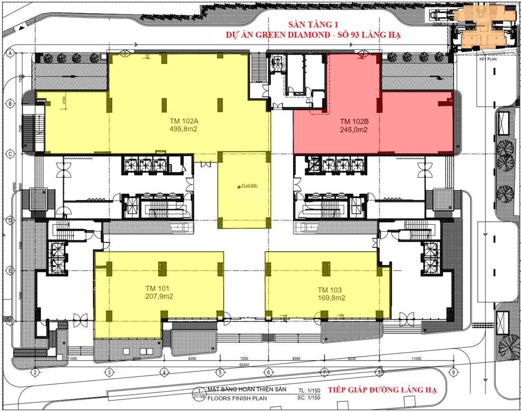 Shophouse 93 láng hạ chỉ 118tr/m2. dt đa dạng. ký hđ trực tiếp cđt 0368 973 ***