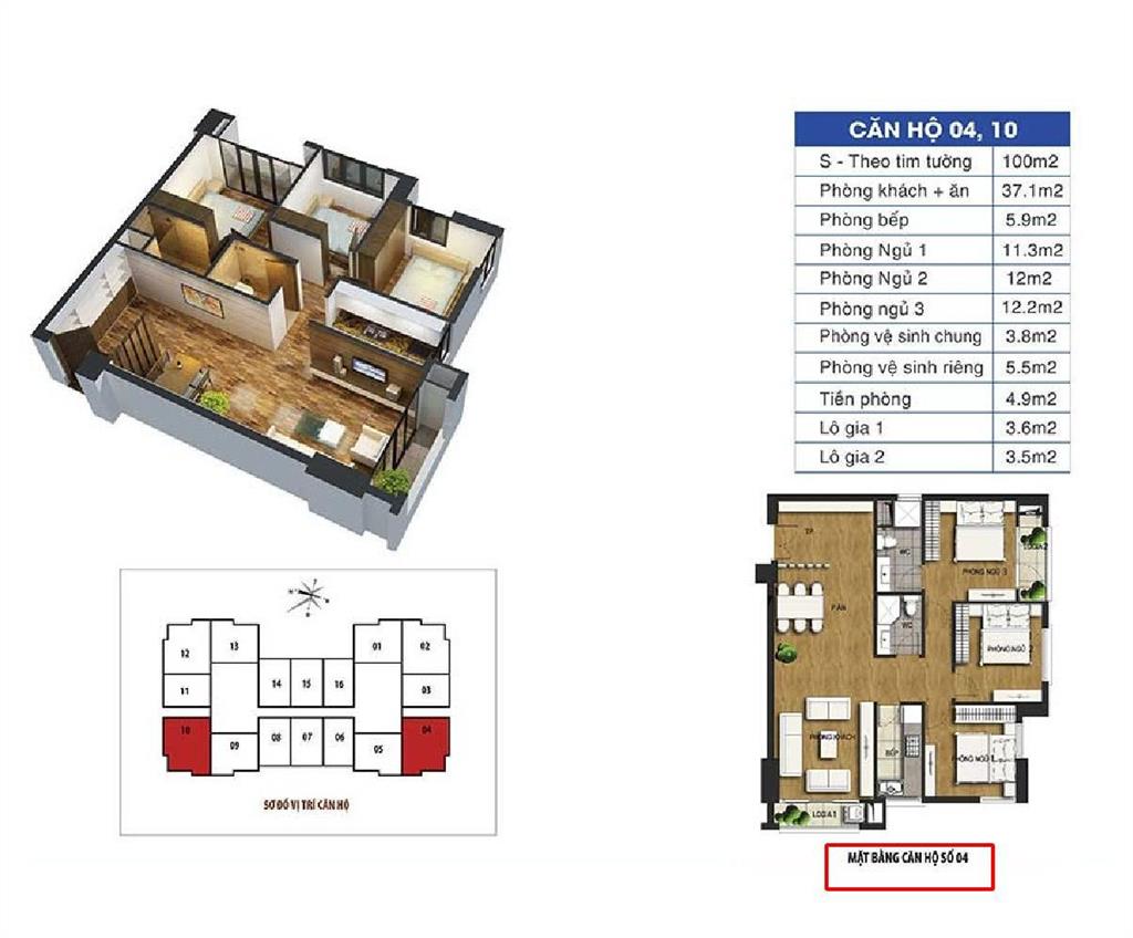 Cc bán căn góc 100m2 ct36b định công, ngay gần đường vành đai 2.5