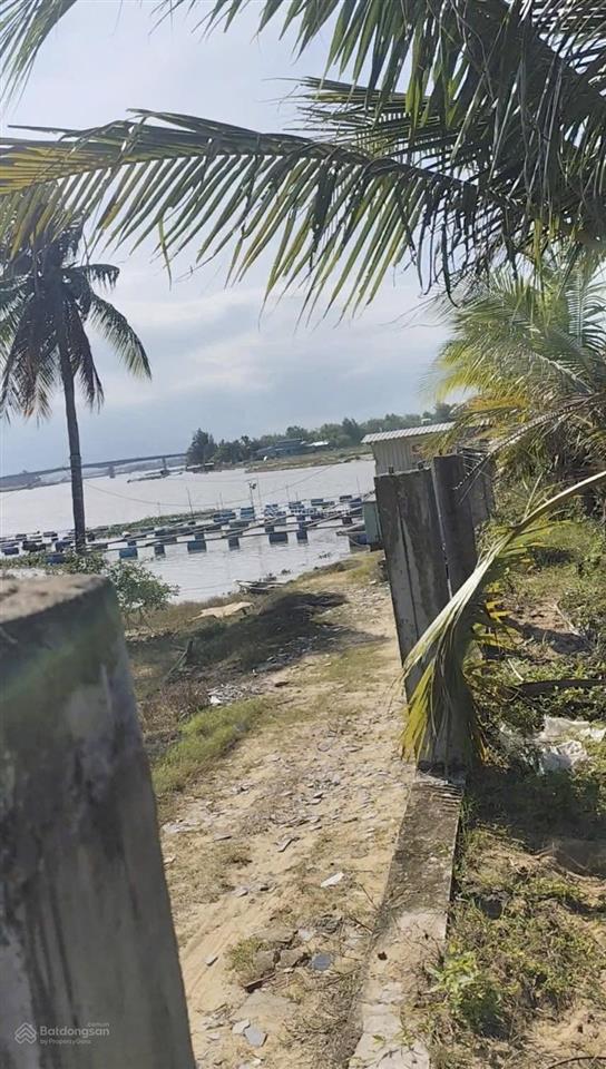 Bán lô đất siêu đẹp mt view sông trường giang, phù hợp làm nhà vườn, nhà hàng, cf ven sông !!