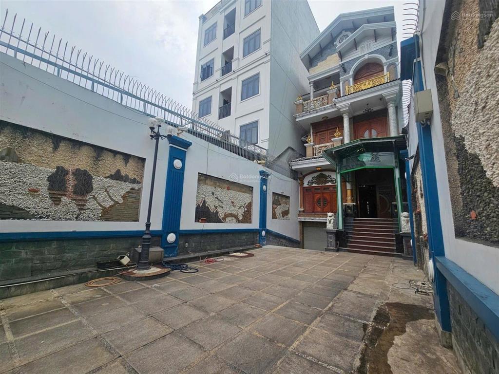 Bán biệt thự mặt tiền 16 nguyễn văn khối, q. gò vấp. dt 6.92m x 35m 245m2, 5 tầng có hầm, 23.5 tỷ