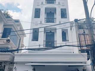 Bán nhà 6 tầng 5x27m, thang máy, thu nhập 100 triệu/tháng, 26.5 tỷ. hẻm 8m dương quảng hàm, p5, gv