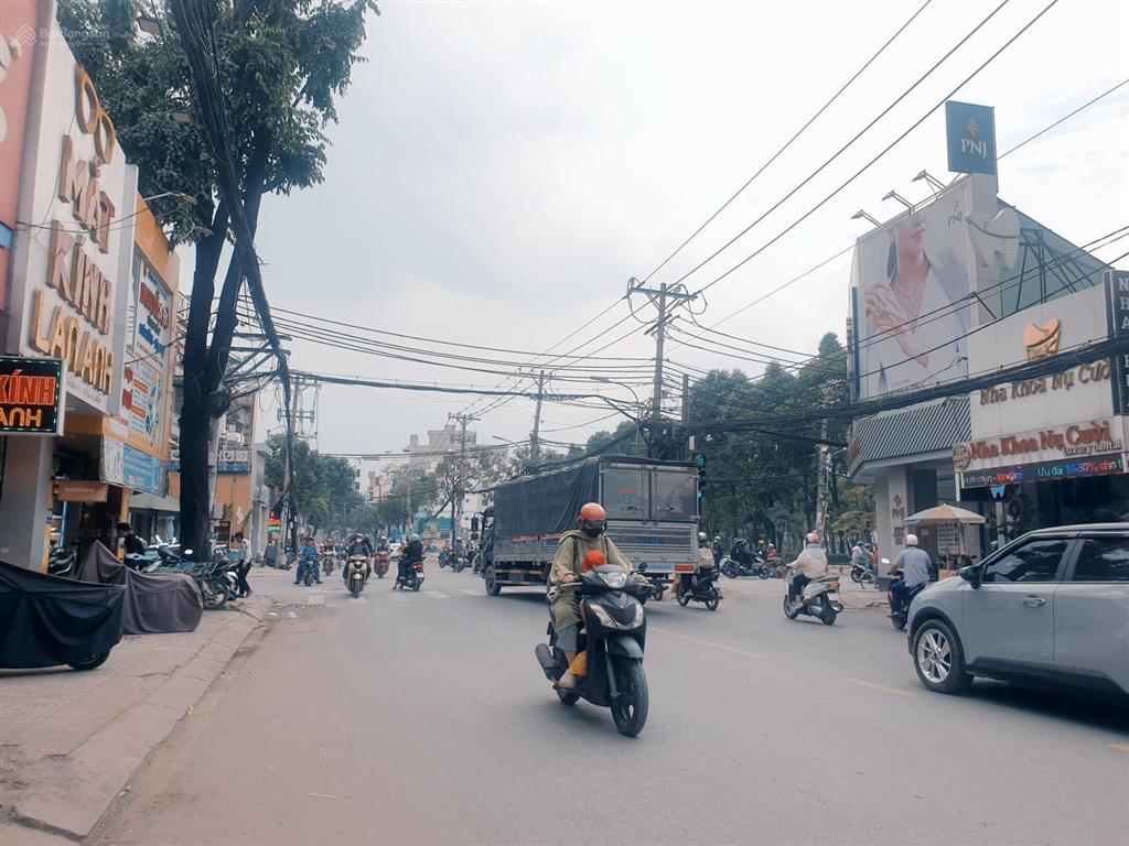 Bán nhà mặt tiền lê văn thọ, p11, gò vấp. dt 9.1m x 27m, 3 tầng, chỉ 37.5 tỷ, gần ngã tư cây trâm