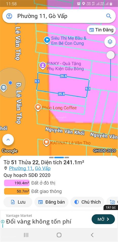 Bán nhà mặt tiền lê văn thọ, p11, gò vấp. dt 9.1m x 27m, 3 tầng, chỉ 37.5 tỷ, gần ngã tư cây trâm