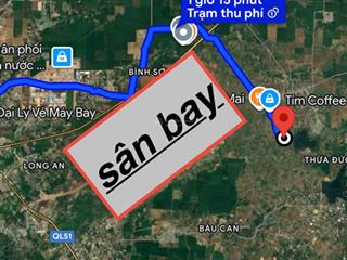 Bán 15.300m2 đất sạch ngay sân bay quốc tế long thành đồng nai