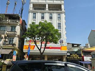 Mặt phố kinh doanh dòng tiền 70triệu/tháng lạc long quân 63m2 8 tầng thang máy mt6m 44 tỷ tây hồ
