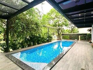Biệt thự lô góc view hồ thang máy vinhome riverside phúc lợi 640m2 3.5 tầng mt23m 295tỷ long biên