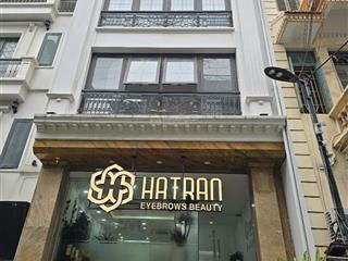 Nhà phân lô kinh doanh sầm uất nguyên hồng đống đa dt 45m² mt 5m 6 tầng thông sàn giá 33 tỷ