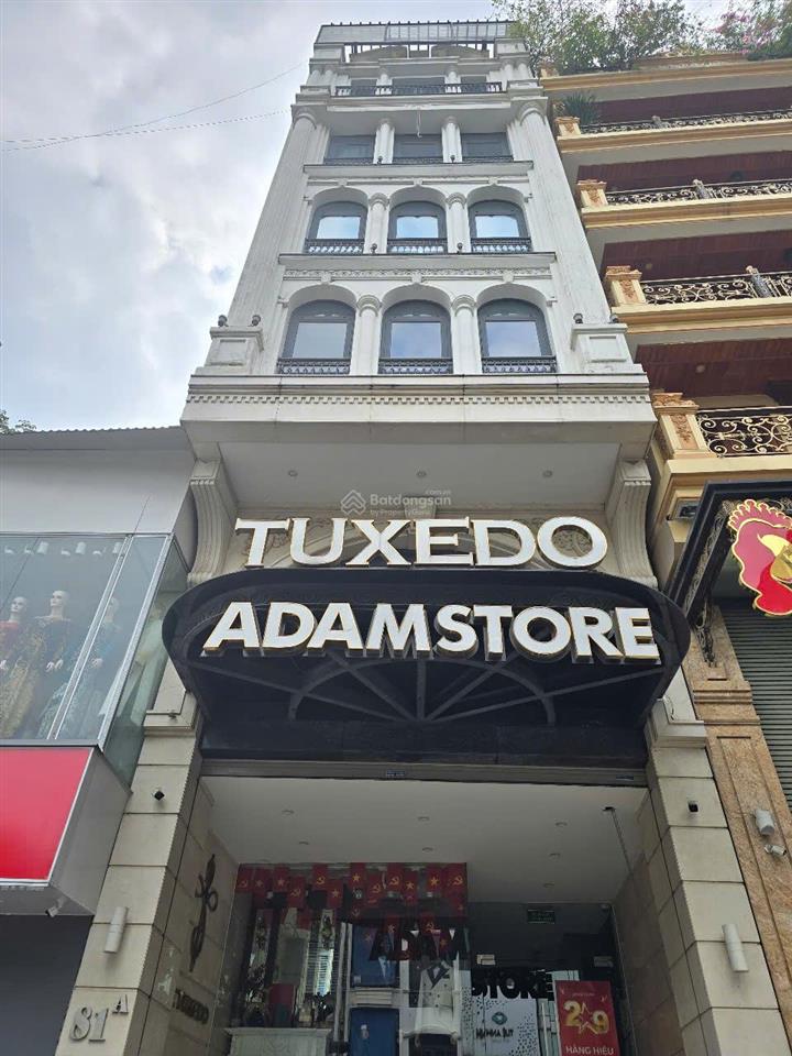 Tòa văn phòng cho thuê 350 tr/tháng mặt phố xã đàn 200m2 10 tầng thang máy 1 hầm mt5m 165tỷ đống đa