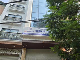 Mặt phố đường đôi lô góc kinh doanh sầm uất view hồ đền lừ  55m2  6 tầng mt 6m 23.8 tỷ hoàng mai