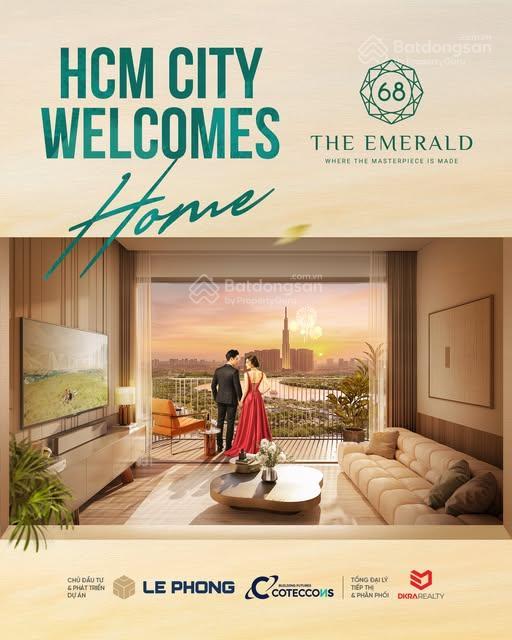 Bán căn hộ emerald 68 view hồ bơi, full nt, giá 2.6 tỷ thanh toán góp. tốt nhất thị trường