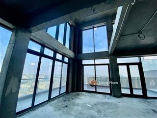 Pent houseduplex the zei mỹ đình villa trên không căn 2 tầng nhà thô, 330m2 view toàn thành phố