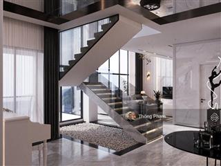 Căn hộ duplex penthouse toà ct2 eco green nguyễn xiển, 200m2  căn góc hướng mát, thiết kế 2 tầng
