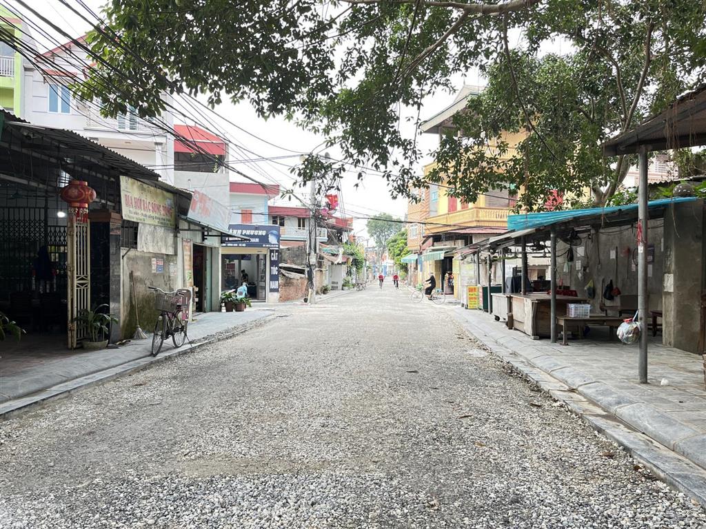 Bán đất hậu dưỡng, kim chung, đông anh gần cầu thăng long lô góc 2 mặt thoáng kinh doanh vip.