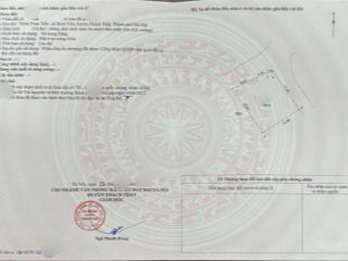 Bán gấp 138,8m2 lô góc vuông mt rộng trục chính thôn bình yên thạch thất hoà lạc 0985 508 ***