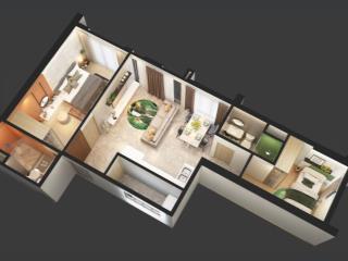 Bán căn góc 58m2 2pn 2wc giá chỉ 3 tỷ, hỗ trợ vay ngân hàng. căn hộ thuộc kđt cát lái, q2.