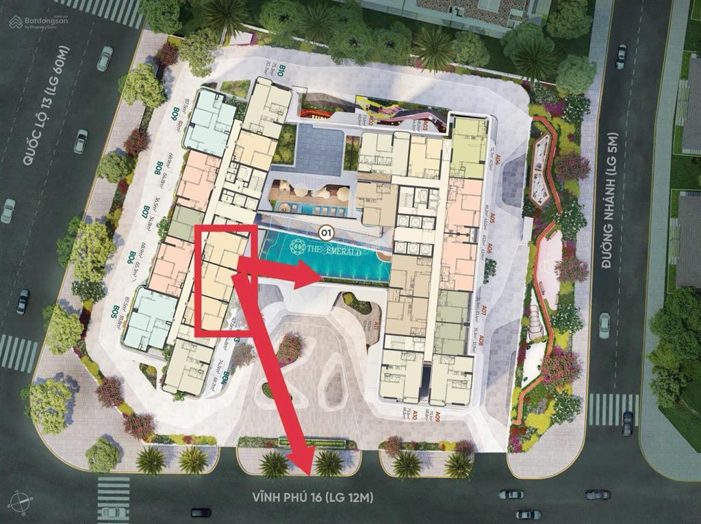 Bán căn 1pn + tầng trung ck 3%, thanh toán 600tr sở hữu, qúy 2/27 bàn giao.  nguyên 0375 653 ***