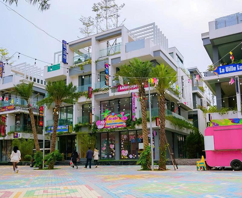 Chỉ từ 3 tỷ sở hữu căn shop villas 105m2 sổ đỏ lâu dài, tiền thuê 42 triệu/ tháng. htls 0% 18 tháng