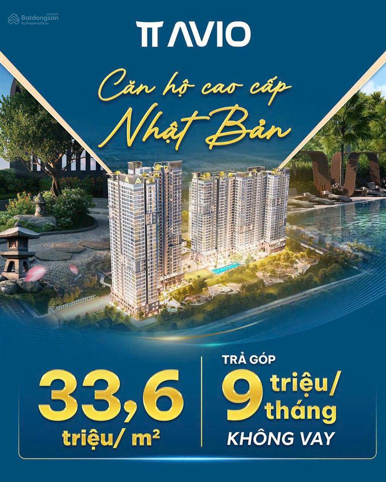 Chỉ từ 33,6 triệu/m2 sở hữu ngay căn hộ cao cấp nhật bản ngay vincom dĩ an