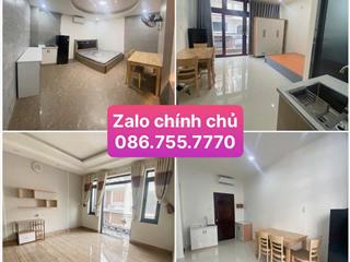 Cho thuê phòng mới  full nội thất  giảm 500k tháng đầu tại p.15 tân bình