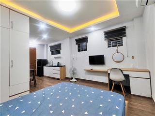 Phòng rộng 30m2 full nội thất bà lê chân  hai bà trưng cạnh chợ tân định, nhà thờ hồng quận 1