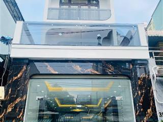 A160  mặt tiền kinh doanh gần bến xe miền tây  nhà mới đẹp 4 tầng, ngang 4.5x15m, chỉ 9 tỷ x