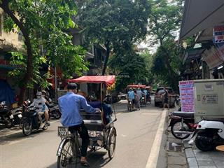 Hàng vip phố hàng lược, mặt tiền hơn 10m, lô góc, vỉa hè, kinh doanh bất chấp mọi mặt hàng