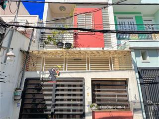 Nhà mới 3 tầng câp vách tân phú  hẻm xe hơi  60m2  sổ đẹp  5 ty 5 chốt.