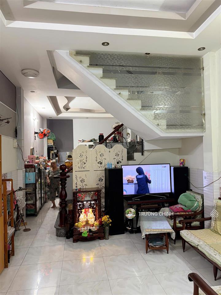 Bán nhà 4 tầng hương lộ 2  hẻm xe tải  4 x 13  k lộ giới  nhà mới cứng  5 tỷ hơn.