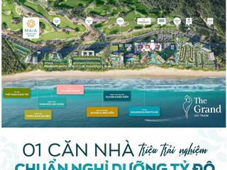 Bán căn hộ biển hồ tràm maia resort vận hàng bởi thương hiệu fusion view rừng biển sângolf đẳng cấp