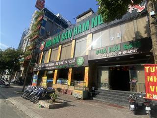 Cho thuê mặt bằng kinh doanh phố tô hiệu lớn  dãy nhà hàng cao cấp dt 300m2 mặt tiền 7m thông sàn
