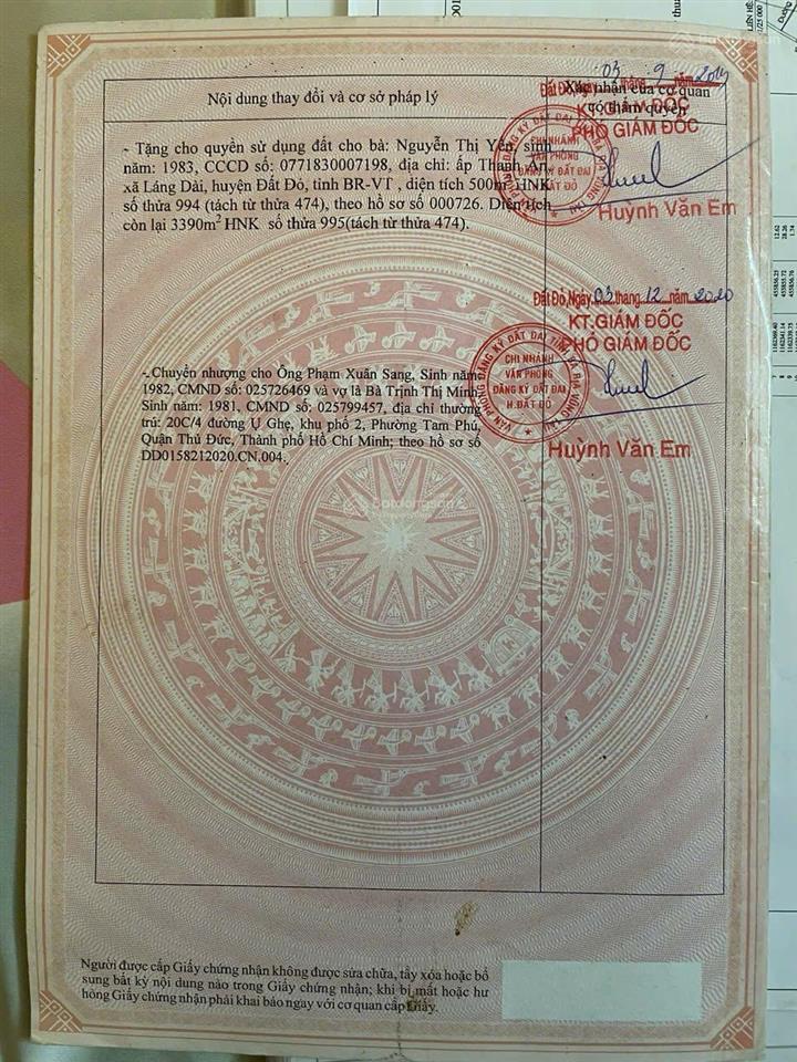 Đất vườn, phù hợp trồng cây và xây nhà nghỉ dưỡng