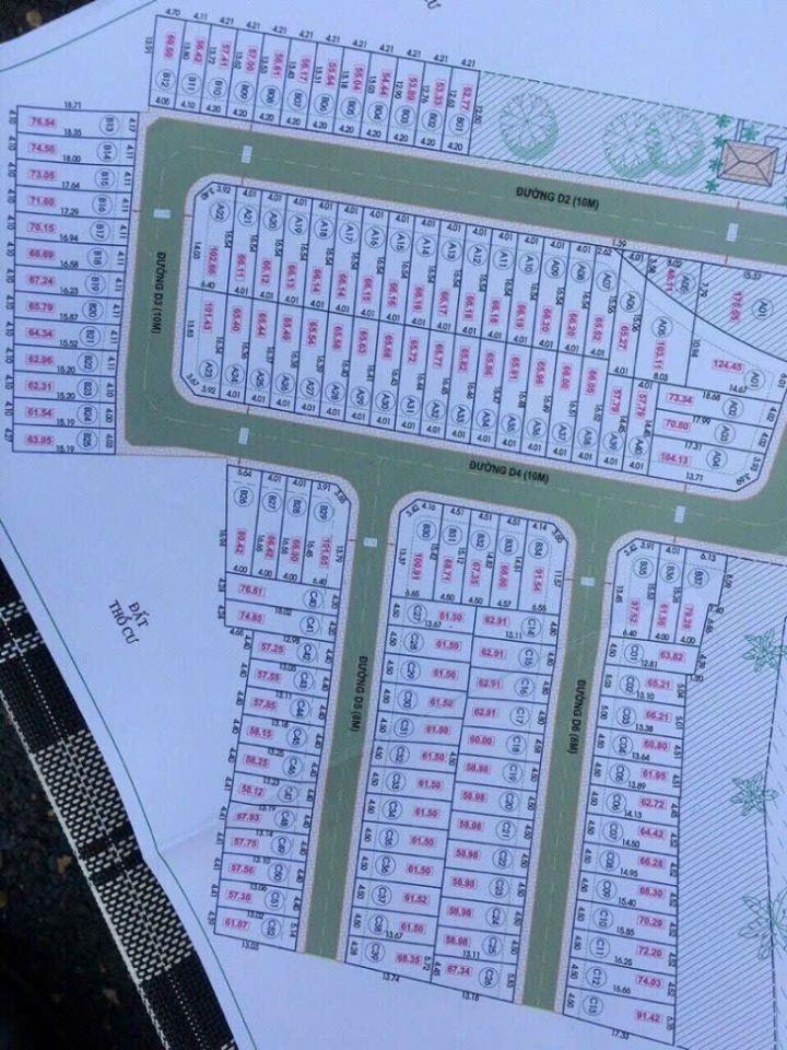 CHÍNH CHỦ GỬI BÁN MỘT SỐ LÔ ĐẤT CHỌN LỌC DỰ ÁN DIAMOND TOWN, CHỈ TỪ 5 TỶ: 0981133373