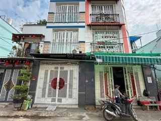 Cần bán nhà ba tầng mặt tiền đường phụ cây quận 8 .. 43m2 view đẹp ngay công viên giá 6 tỷ 190tr