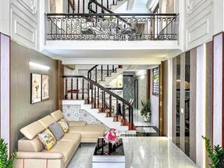 70m2 nơ trang long (4.1x17) phường 7 , bình thạnh. 4 tầng hẻm ô tô thông chỉ 11 tỳ nhà mới khu vip.