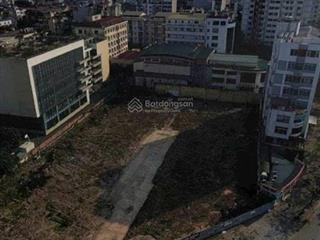 Bán dự án tòa nhà hỗn hợp dịch vụ thương mại và khách sạn dt 6300m2 .mt 40m mặt phố cầu giấy