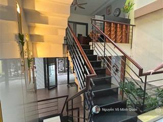 Biệt thự 4 tầng tặng full nội thất. dt 8mx20m lê văn thọ p8 gò vấp. ngay cv làng hoa. chỉ 14.5tỷ tl