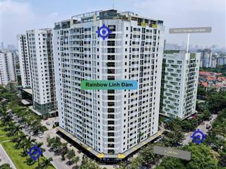 Bán căn 3 ngủ tòa rainbow linh đàm, sổ hồng chính chủ, nhà mới tinh, giá chỉ 6,450 tỷ. 0983 392 ***