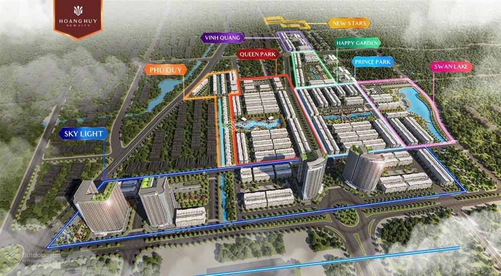 Căn công viên xẻ khe góc siêu đẹp hoàng huy new city với tiềm năng tăng giá vô cùng vượt trội