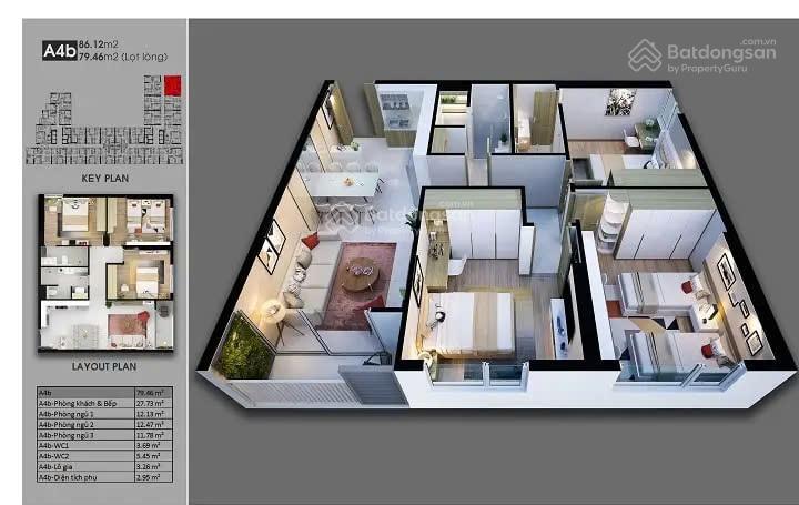 Giỏ hàng căn hộ carillon 7 lương minh nguyệt, tân phú dt 50m² giá 3tỷ, sổ hồng.  0704 898 ***