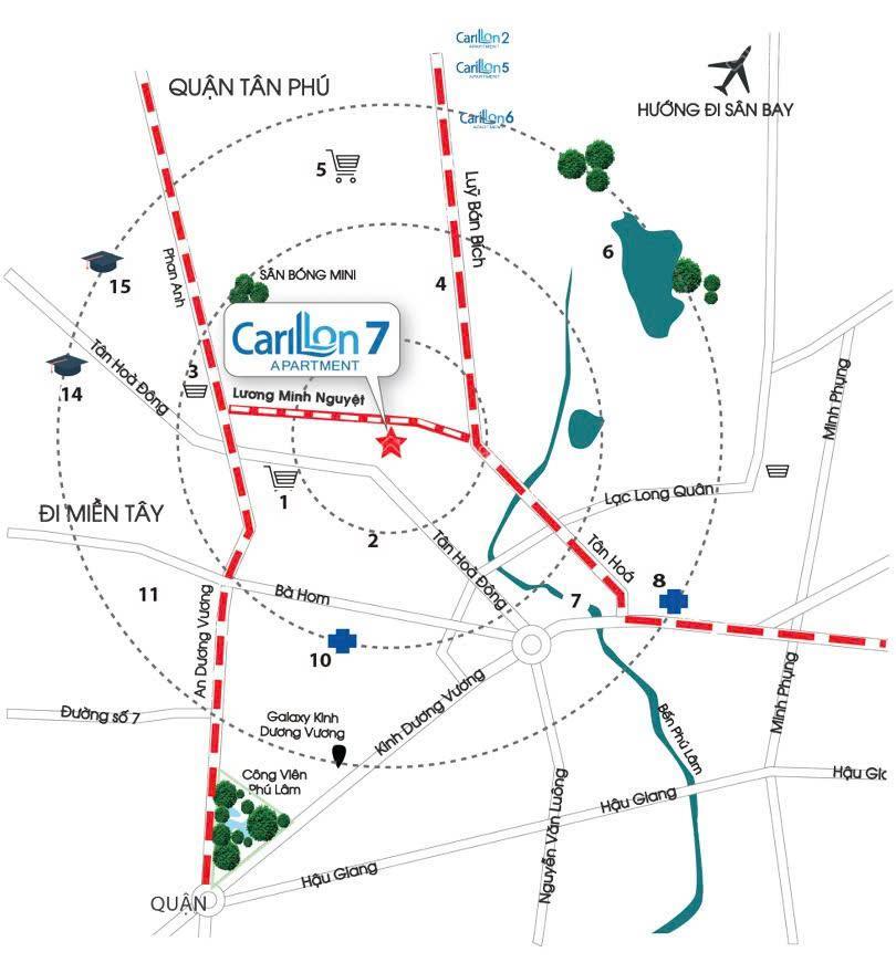 Giỏ hàng căn hộ carillon 7 lương minh nguyệt, tân phú dt 50m² giá 3tỷ, sổ hồng.  0704 898 ***