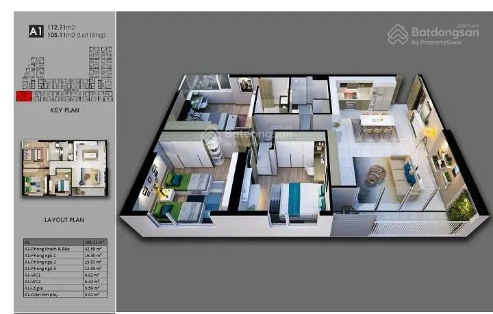 Giỏ hàng căn hộ carillon 7 lương minh nguyệt, tân phú dt 50m² giá 3tỷ, sổ hồng.  0704 898 ***
