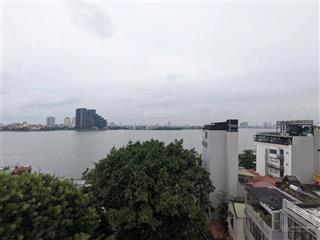 Bán nhà mặt phố lạc long quân, tây hồ.vị trí đẹp 1 mặt phố, một mặt ngõ kinh doanh đỉnh, view hồ.