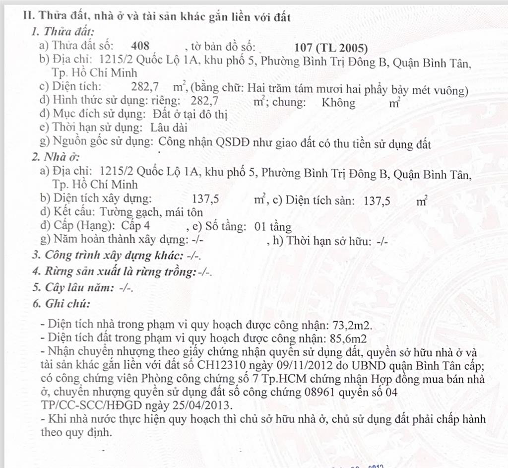 Bán nhà đất đường lê đức anh (quốc lộ 1a cũ), full thổ cư, hẻm nhựa 9m, tương lai ra mặt tiền