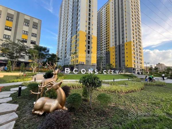 Giá thật chốt ngay, bán căn hộ 2pn2wc bcons plaza mặt tiền đường thống nhất, bank cho vay 70  80%