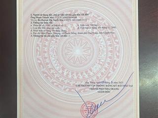 Bán đất mặt tiền tại phước đồng, dt 700,8m2, giá 4.2 tỷ