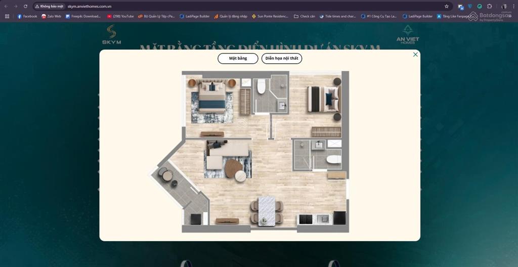 Bán cc a la carte hạ long 2ty3x 40m2, ở hùng thắng, hạ long, quảng ninh