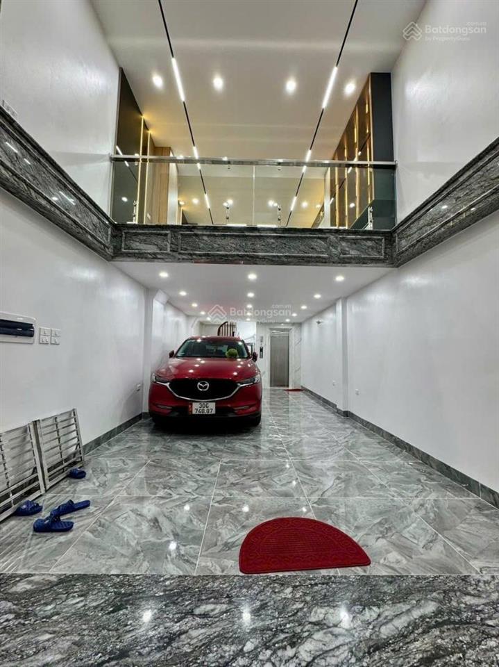 Bán nhà hoàng mai, sát khu phân lô đền lừ dt 55m2, 6 tầng, thang máy, phân lô, oto giá 18,7 tỷ