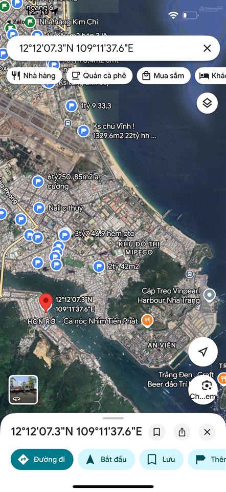 Bán đất nguyễn văn linh nha trang mặt biển hòn rớ, xây 6 tầng, giá tốt